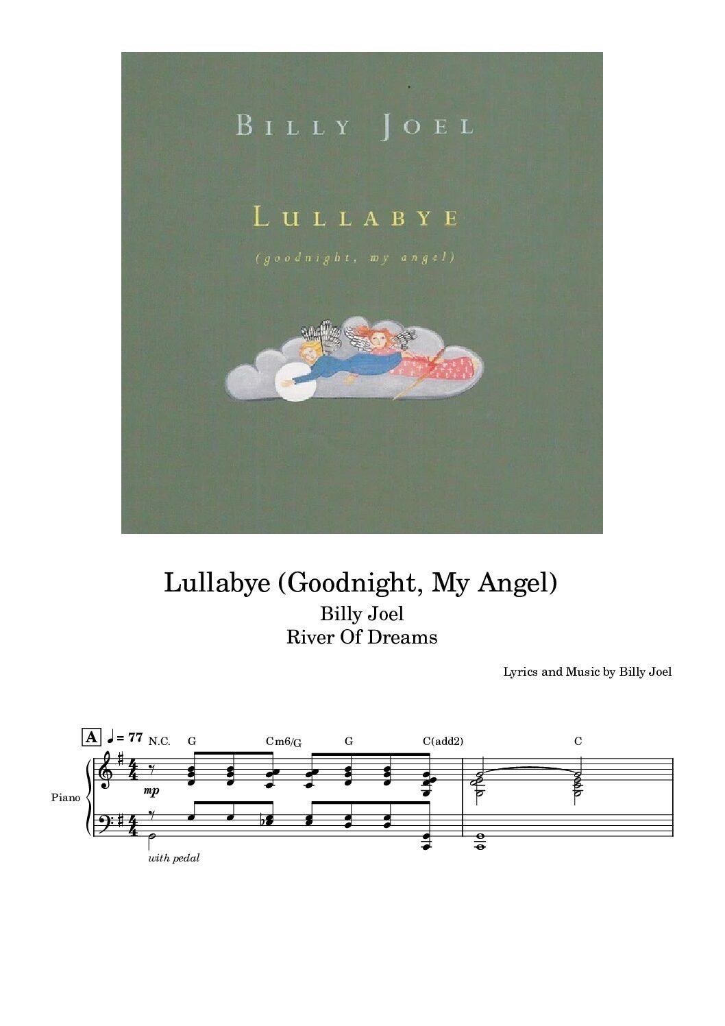 J005 – Lullabye – Goodnight, my Angel