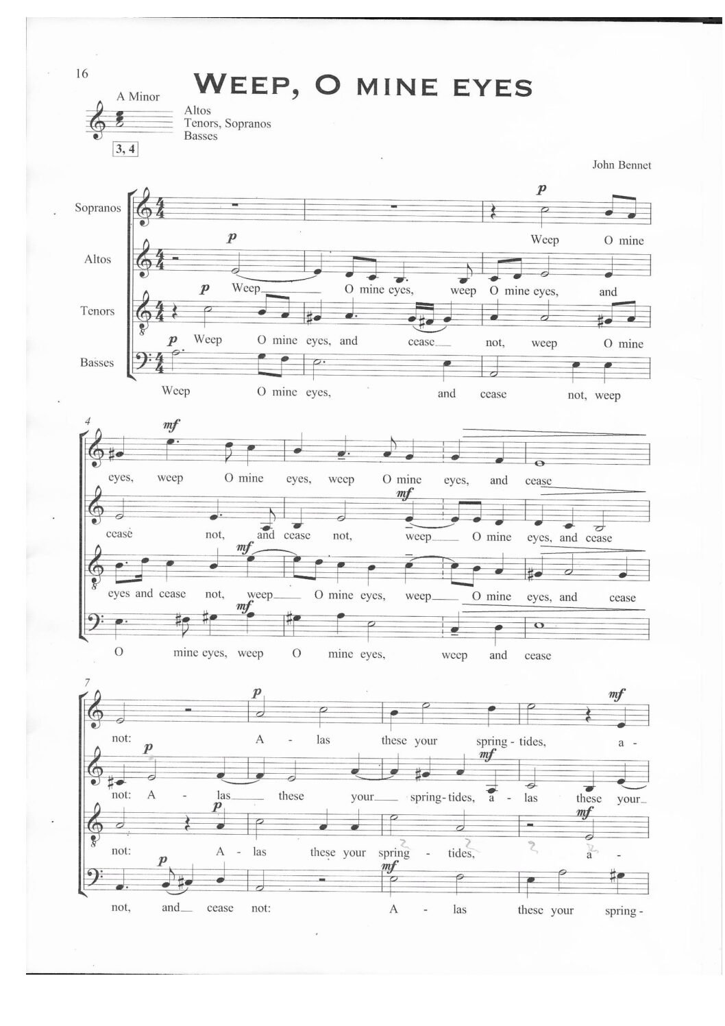 B012 – Weep, O mine Eyes